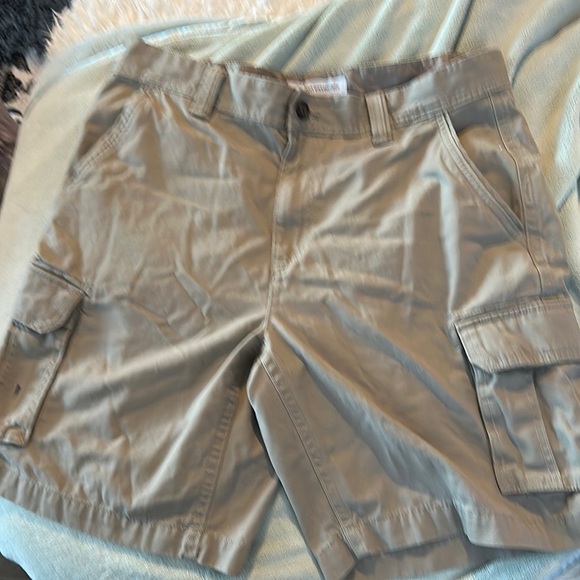 Amazon Essentials Tan Cargo Shorts Relaxed Fit Lightweight - Picture 4 of 10